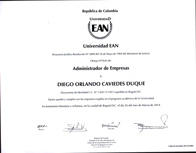diploma universidad dk-1 diploma universidad dk 1