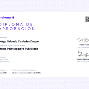 matte painting para publicidad 2632589 Certificado Crehana 1