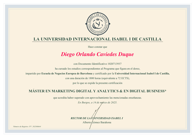 Diploma-maestria-universidad-isabel-i Diploma maestria universidad isabel i